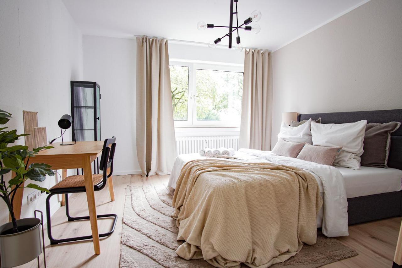 Homefy Feel-Good Apartment - Own Parking, Balcony And Garden Essen Exterior photo